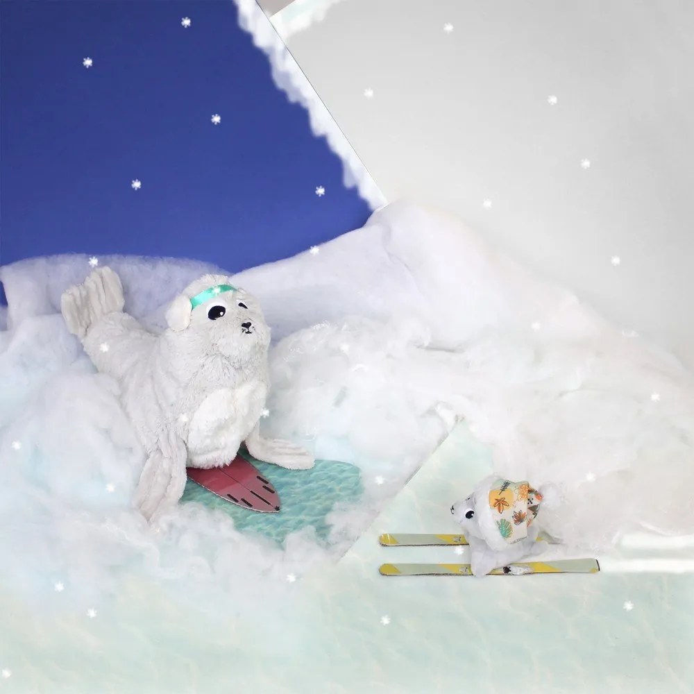 Set di peluche 2 pz Ptipotos Ploufou – Les Deglingos