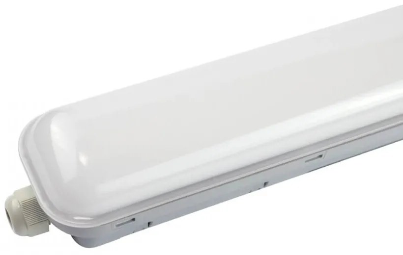 Plafoniera LED Stagna 120cm 36W, 4.300lm (120lm/W) Colore  Bianco Naturale 4.000K
