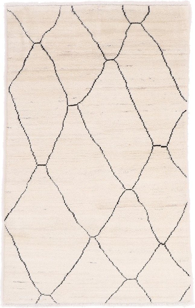 Berber Tappeto 90x150 (Afghanistan) Annodato A Mano