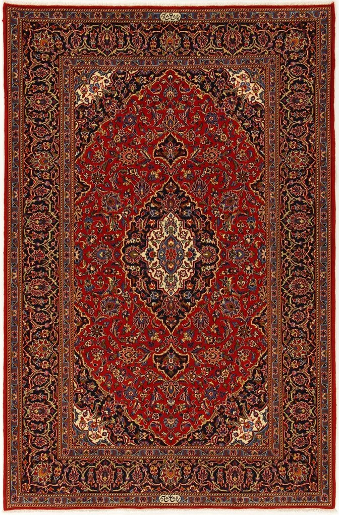 Kashan Tappeto persiano 150x230 (Iran) Annodato A Mano