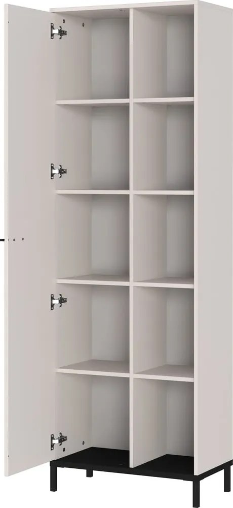 Libreria color crema 64x190x34 cm Rovigo – Germania