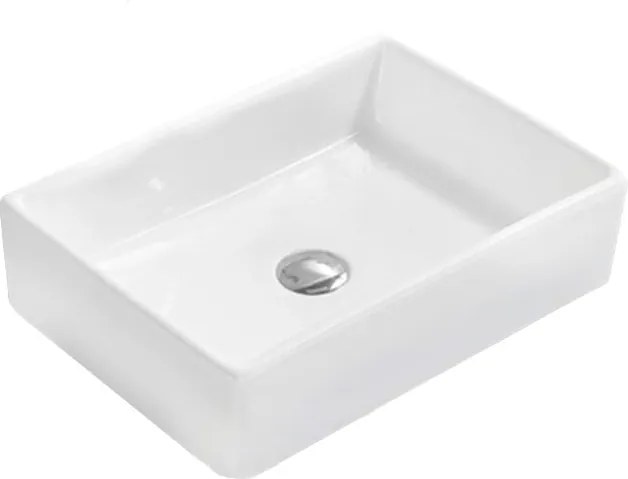 Mexen Dina lavandino da appoggio 47 x 33 cm, bianco - 21454700