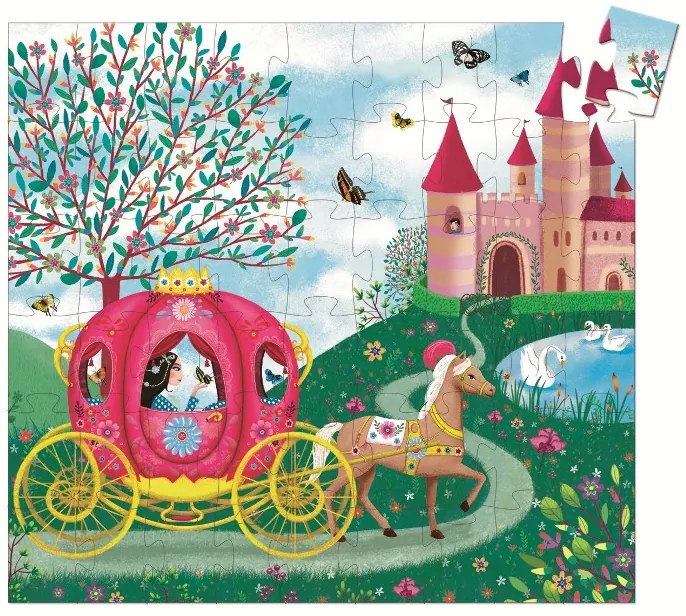 Puzzle - carrozza reale - 54 pezzi
