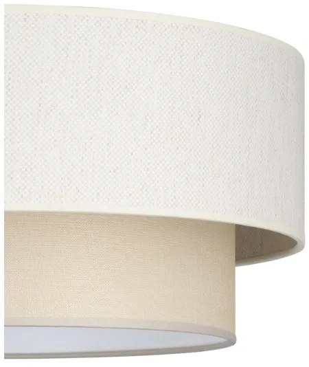 Plafoniera NATIA 1xE27/60W/230V diam. 45 cm crema