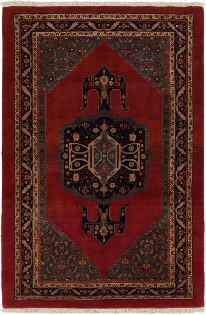 Bidjar Tappeto 210 x 140 (Iran) Annodato A Mano