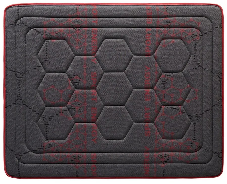 Materasso in schiuma bifacciale duro/medio duro 120x200 cm Hexaflex Moon - Moonia