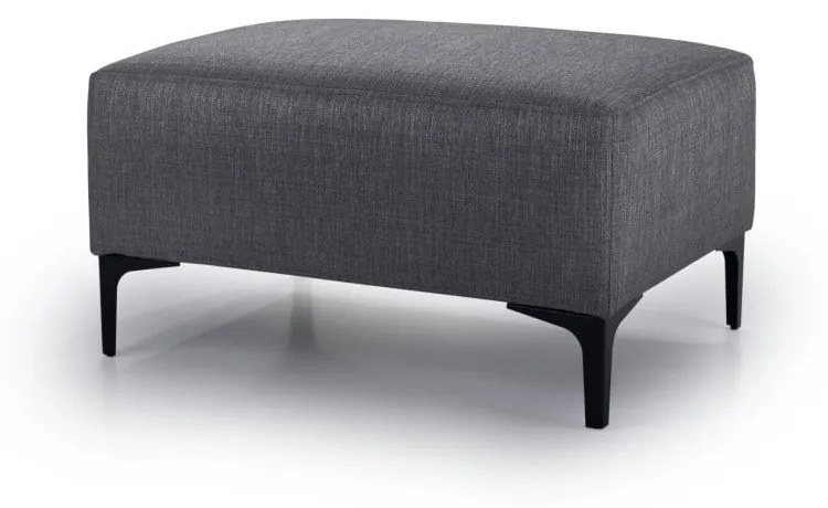 Pouf grigio scuro Diva - Scandic