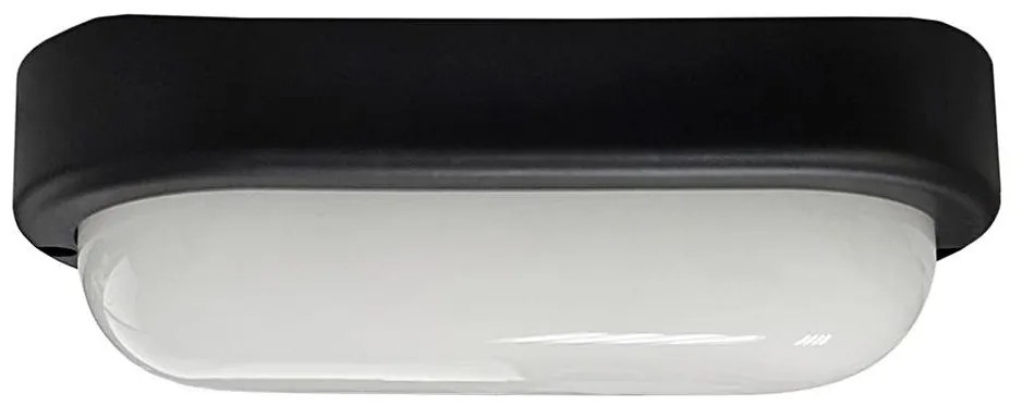 Plafoniera LED da esterno LED/8W/230V 4200K IP64 nera