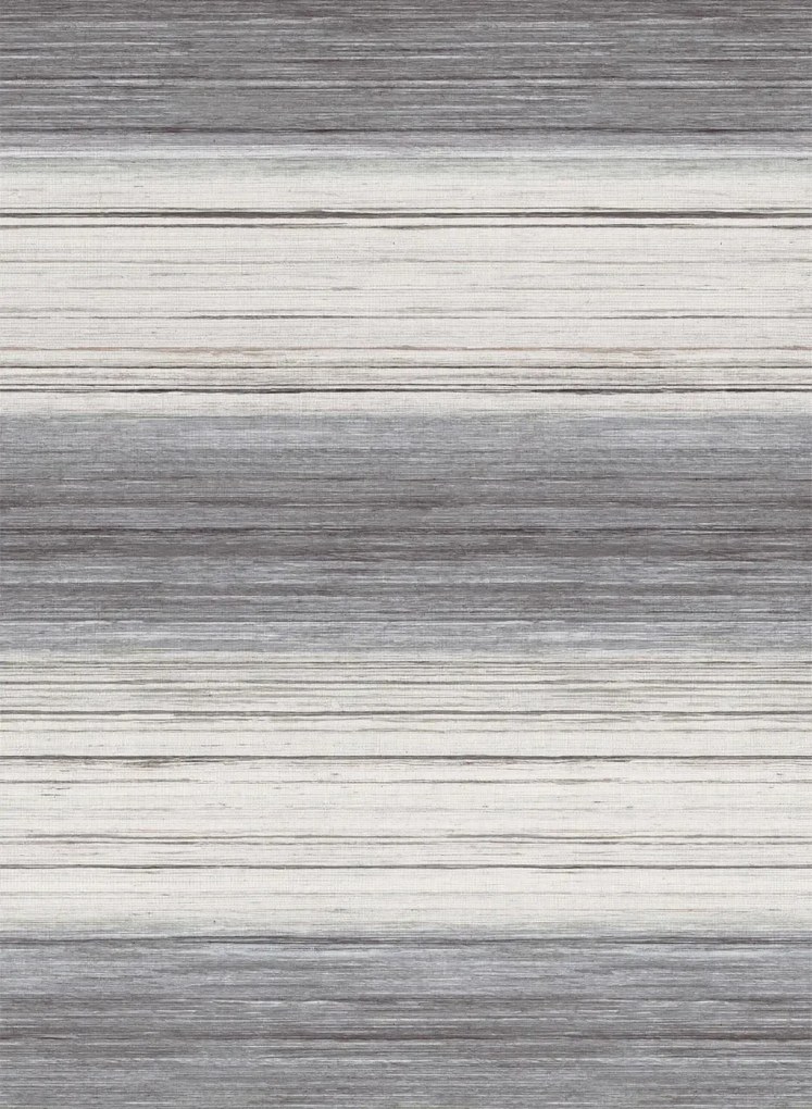Osborne & Little Tapete Kozo Stripe - Charcoal