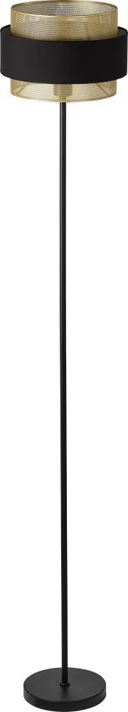 Osram - Lampada da terra DECOR HORNET 1xE27/10W/230V nero/oro