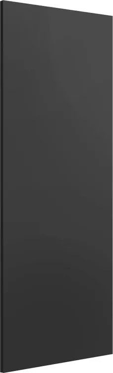 Pannello laterale in MDF nero per armadi 62 x 280 cm Sp 18 mm nero
