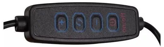 Lampada da tavolo LED dimmerabile con una lente d'ingrandimento LED/6W/5V bianco