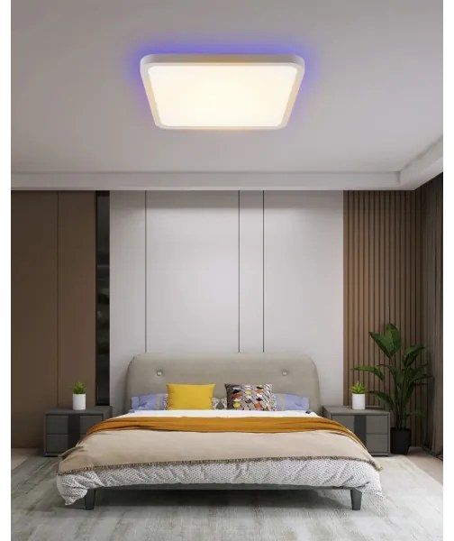 Immax NEO 07168-W40-LED RGB+CCT Lampada dimmerabile 50W/230V Wi-Fi Tuya white+TC