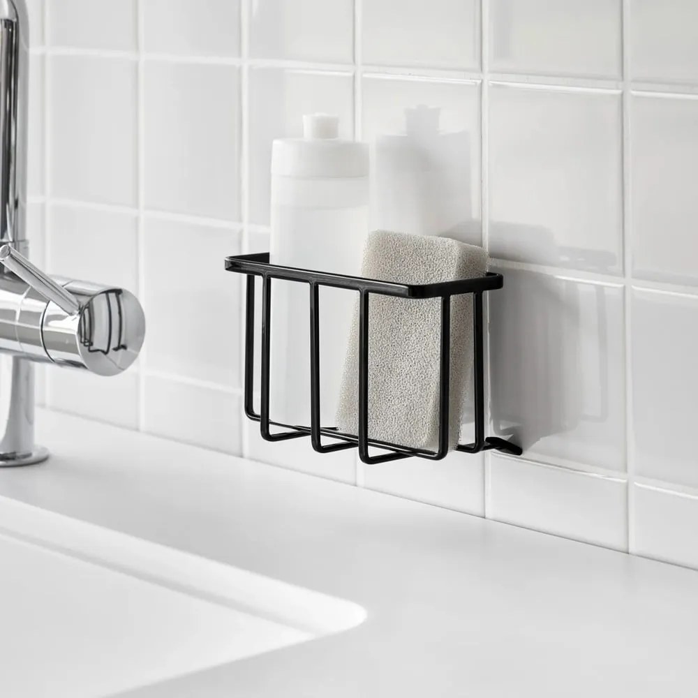 Supporto per detersivo senza foratura nero in metallo Film Hook – YAMAZAKI