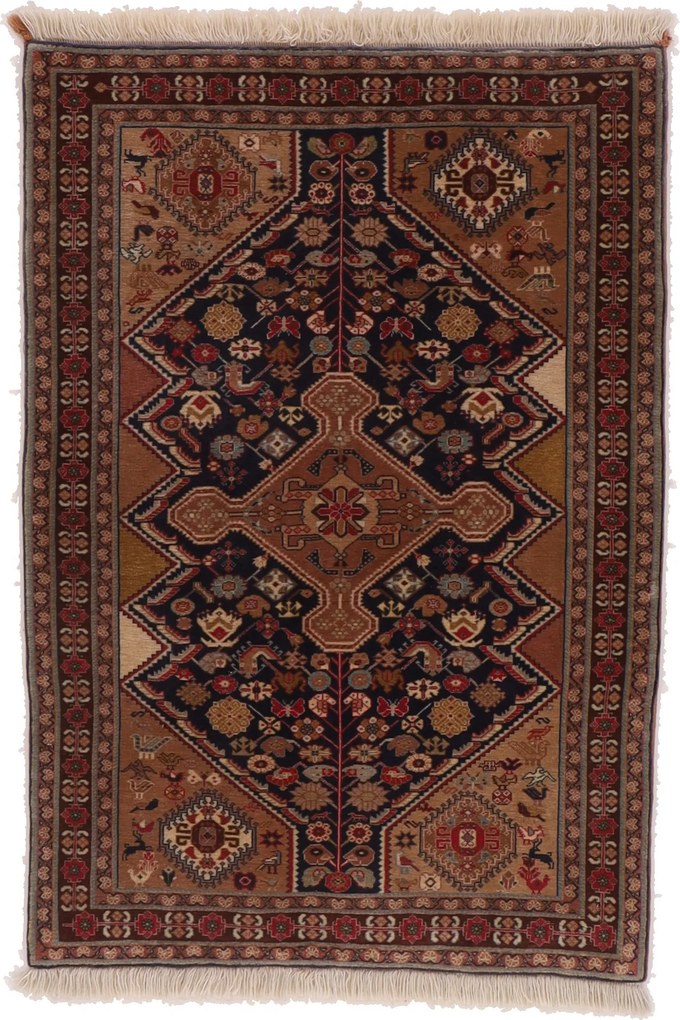 Tappeto persiano 80x120 (Iran) Annodato A Mano