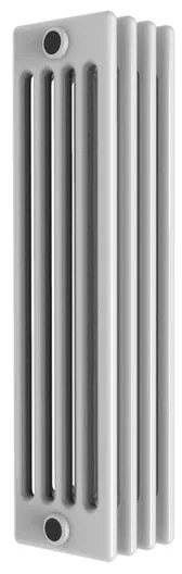 Termosifone in acciaio tubolare 5 colonne 4 elementi interasse 60 mm EQUATION Comby bianco