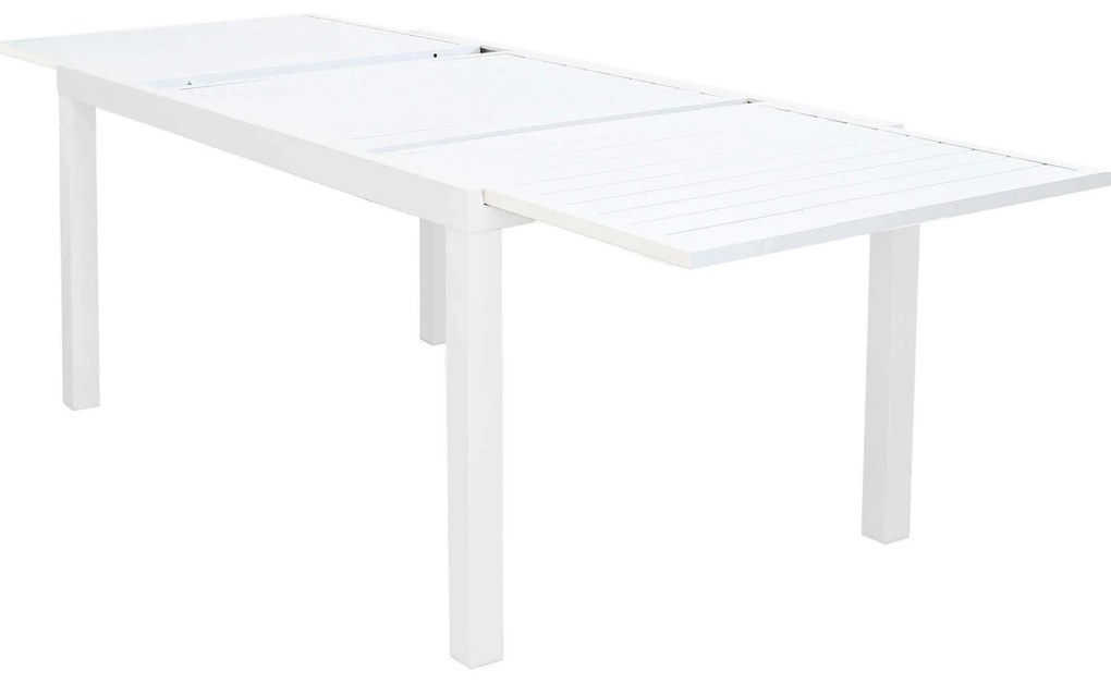 DEXTER - tavolo da giardino allungabile in alluminio da 160 x 90 cm