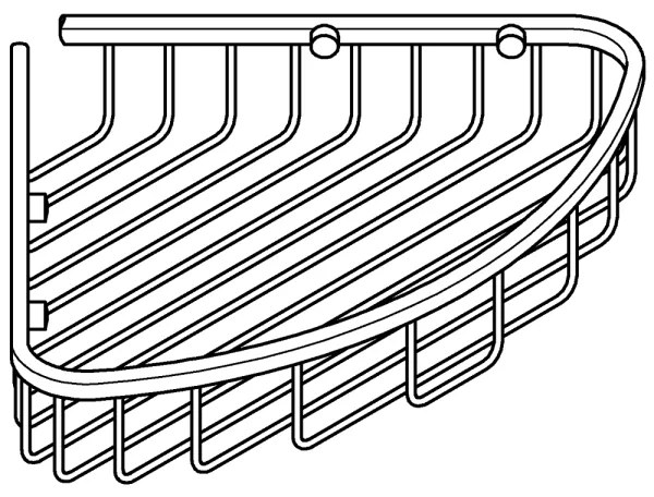 GROHE 41172000 - Mensola angolare QUICKFIX START COSMOPOLITAN 30,3 × 5,3 cm cromata