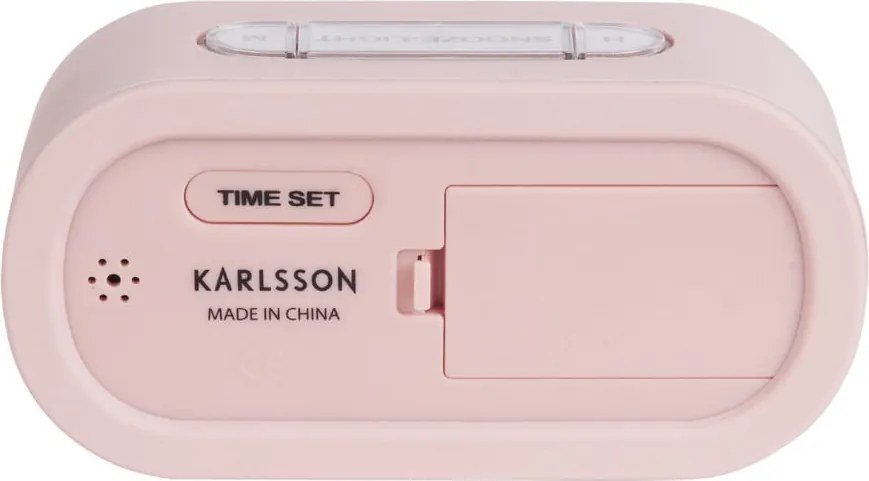 Sveglia gommata rosa chiaro Gummy - Karlsson