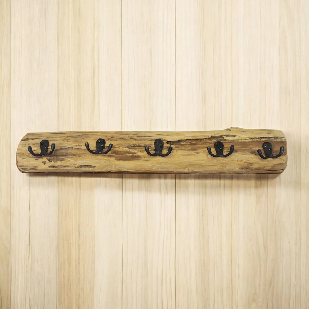 THOR - appendiabiti in legno di teak