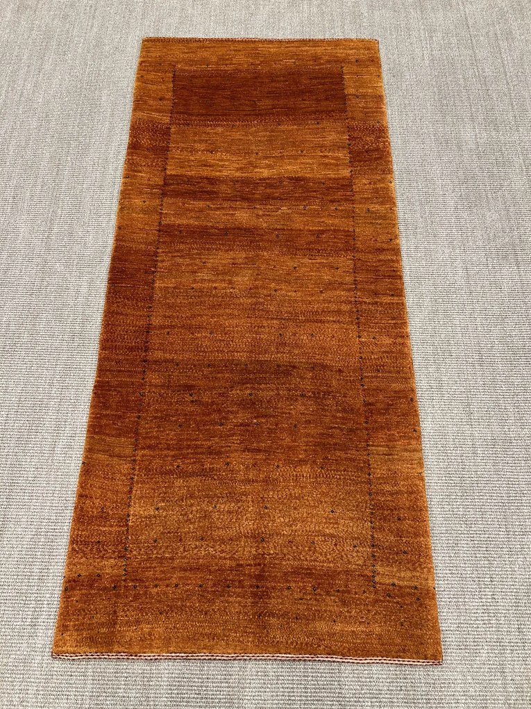 Loribaft Tappeto persiano 190 x 80 Giallo (Iran) Annodato A Mano