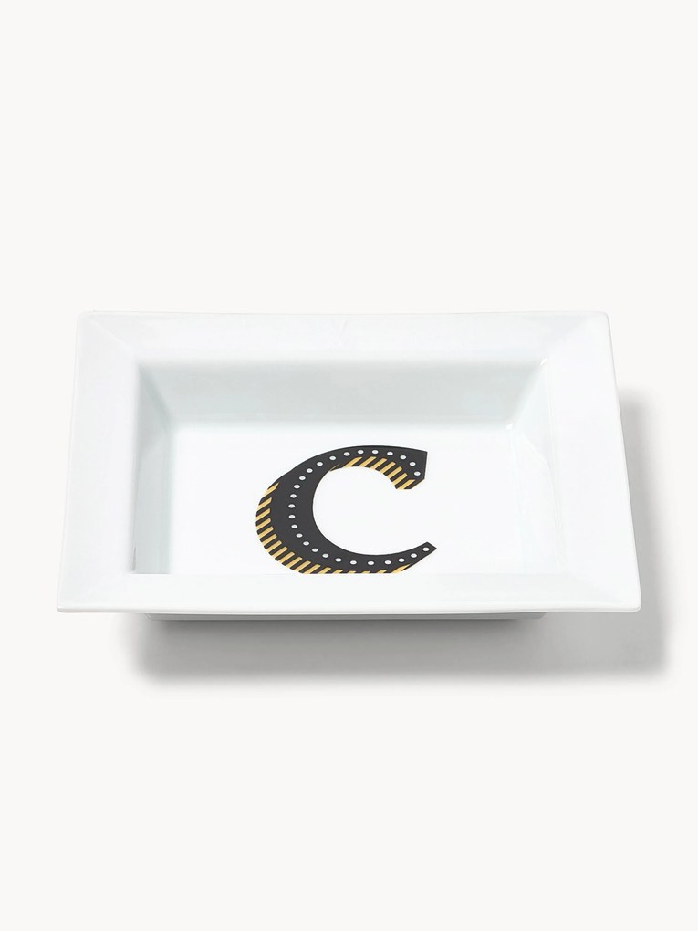 Westwing Collection x MEISSEN, Vide-Poche fatto a mano con decoro Initials