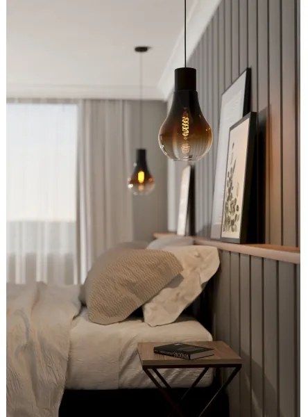 Eglo 43459 - Lampadario su corda CHASELY 1xE27/40W/230V