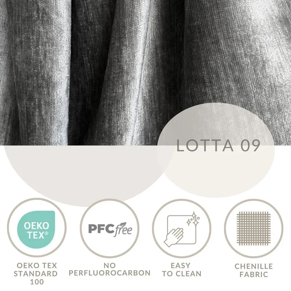 Letto matrimoniale imbottito grigio con spazio contenitivo e rete 160x200 cm Shell - Maison de Rêve