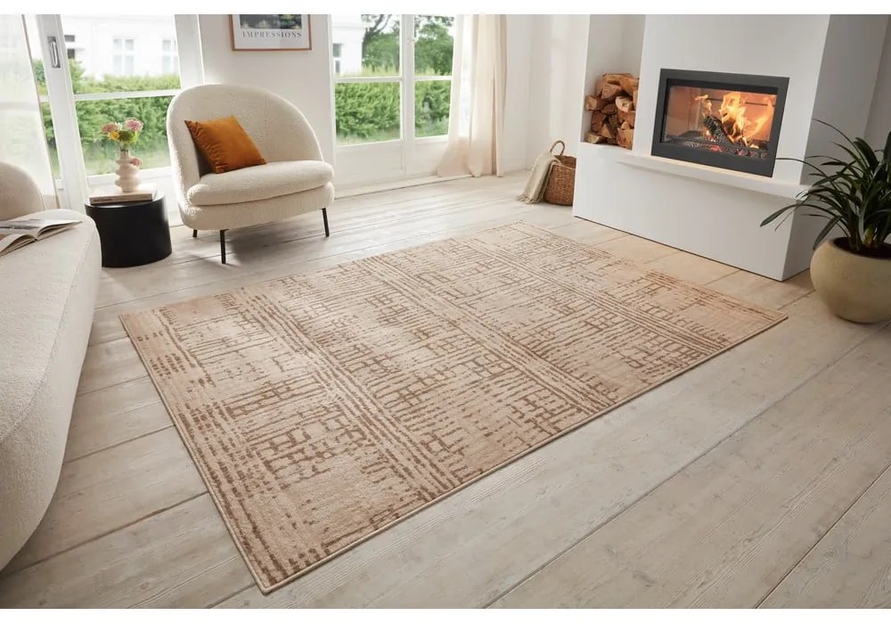 Tappeto marrone/beige 160x235 cm Terrain – Hanse Home