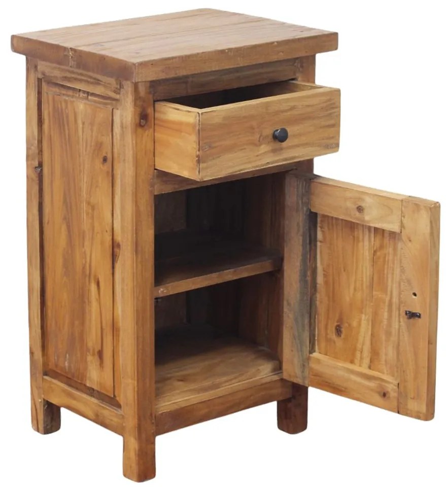 GAEL - mobiletto in legno riciclato