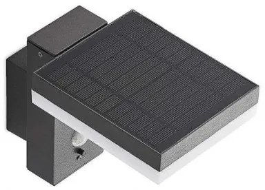 Lampada solare da parete LED esterna con sensore LED 5,5W 3000K IP54