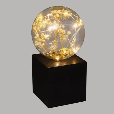 Atmosphera - lampada da tavolo a LED MICRO LED/2xAAA antracite