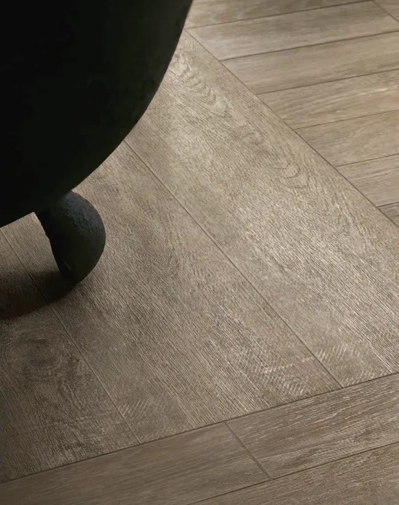 Rex Selection oak pavimento 22,5x90 sp. 10 mm effetto parquet in gres fine porcellanato legno di rovere amber oak