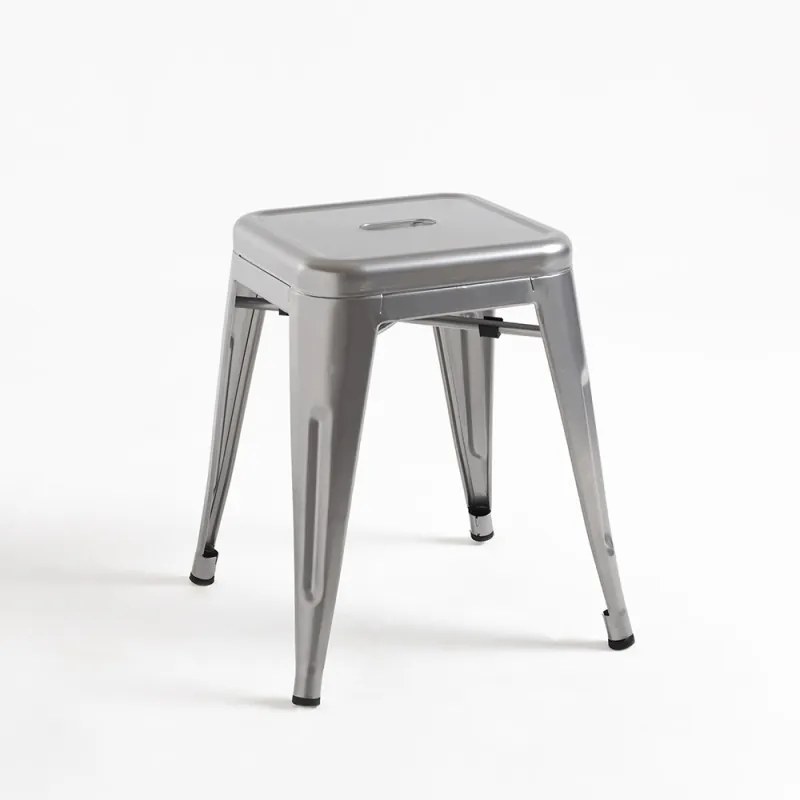 Sgabello Torix Piccolo - Grigio metallizzato