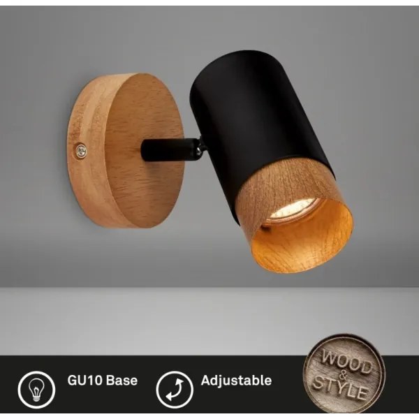 Briloner 2144015 - Faretto da parete SPOT 1xGU10/9W/230V