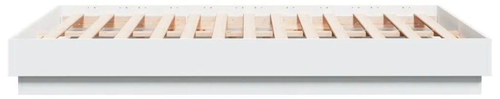 Giroletto bianco 135x190 cm in legno multistrato