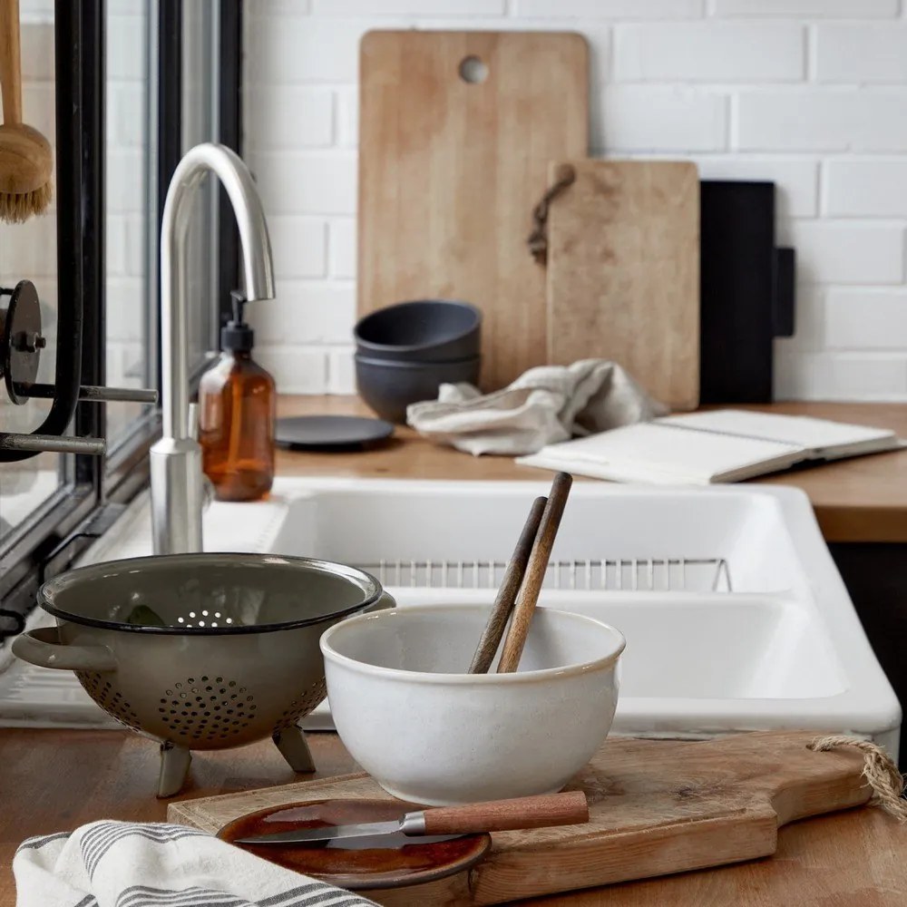 Ciotola in gres bianco , ⌀ 19 cm Roda - Costa Nova