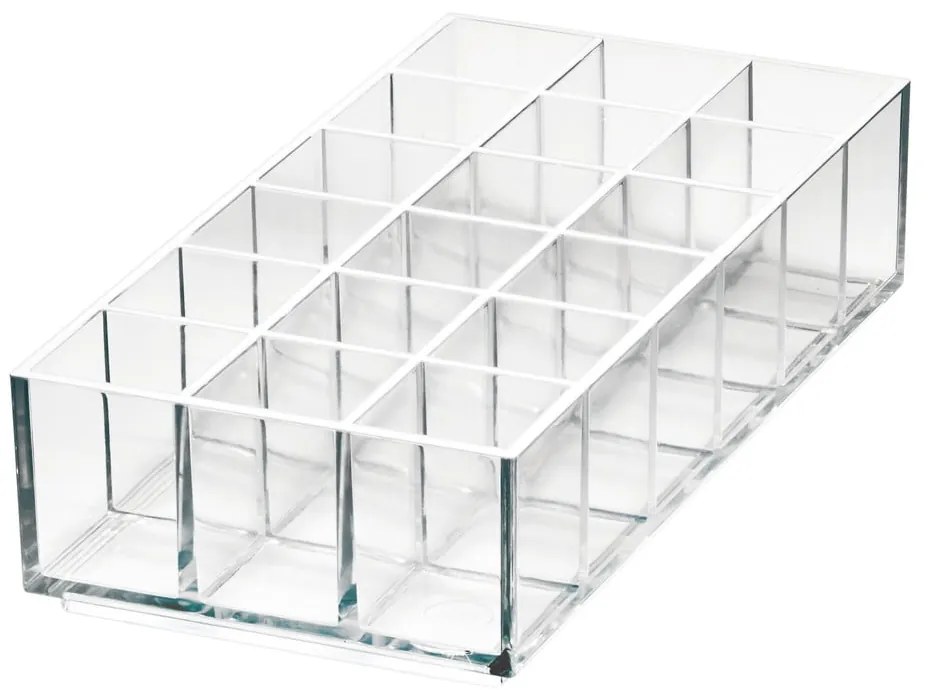 Organizzatore per cosmetici da bagno in plastica riciclata Lip Station - iDesign