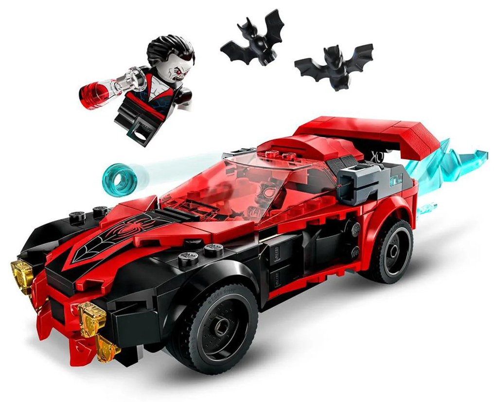 Miles Morales contro Morbius set da costruire Marvel Lego