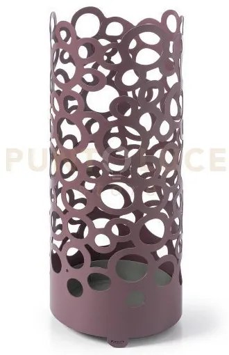 Portaombrelli gas viola ametista in ferro  20x50h cm
