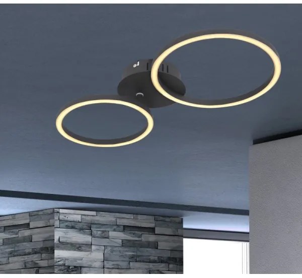 Globo 67233-24S - Lampadario a LED da superficie KENDY LED/24W/230V