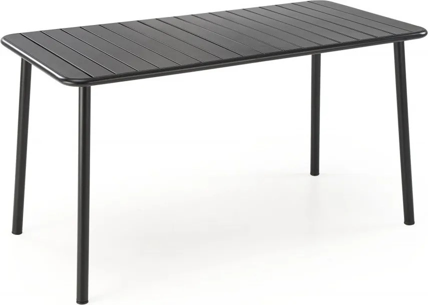 Tavolo rettangolare Bosco nero L140 cm