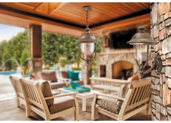 Rabalux 8697 - Applique da esterno NEW YORK 1xE27/100W