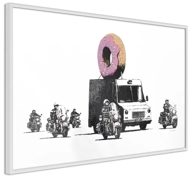 Poster Banksy: Donuts (Strawberry)