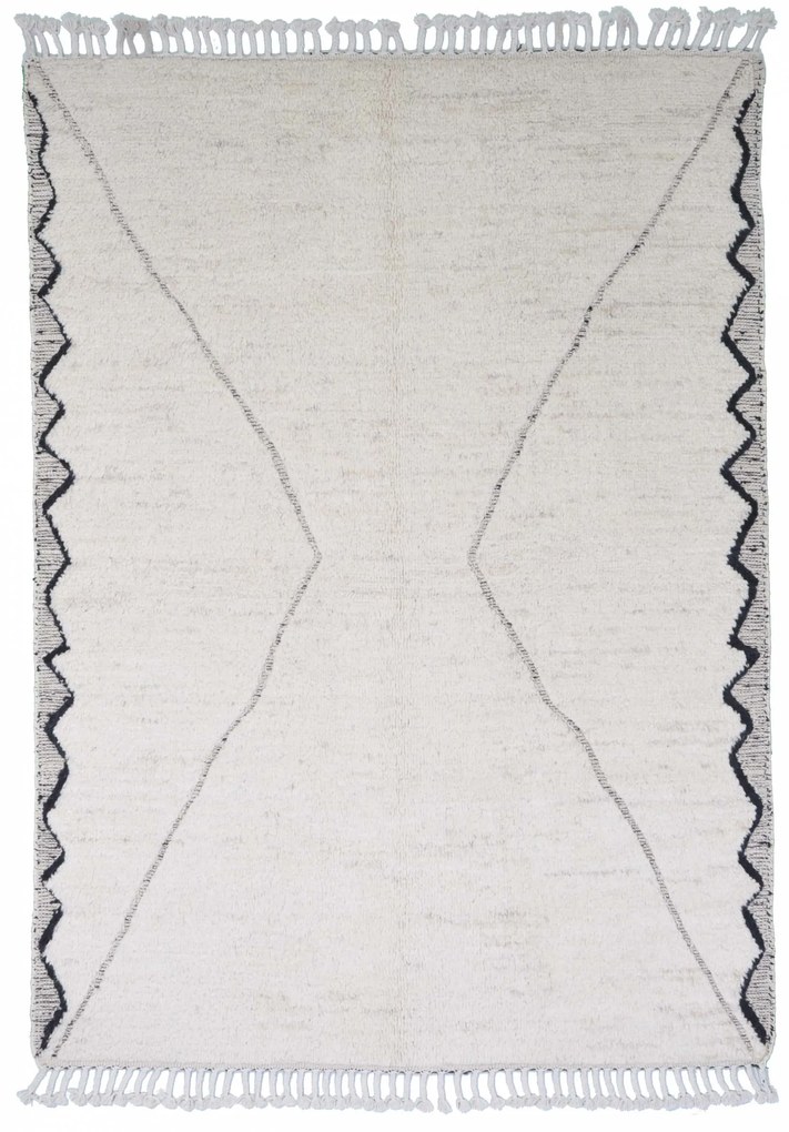 Tappeto 230x170 Beige (Pakistan) Annodato A Mano