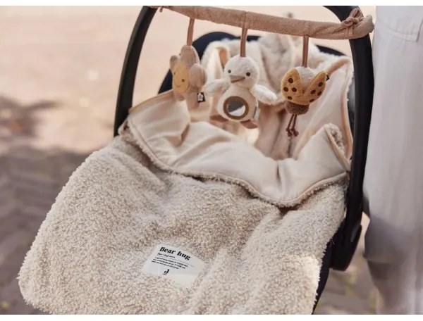 Jollein - Sacco per seggiolino auto BOUCLE 42x82 cm Boucle Naturel