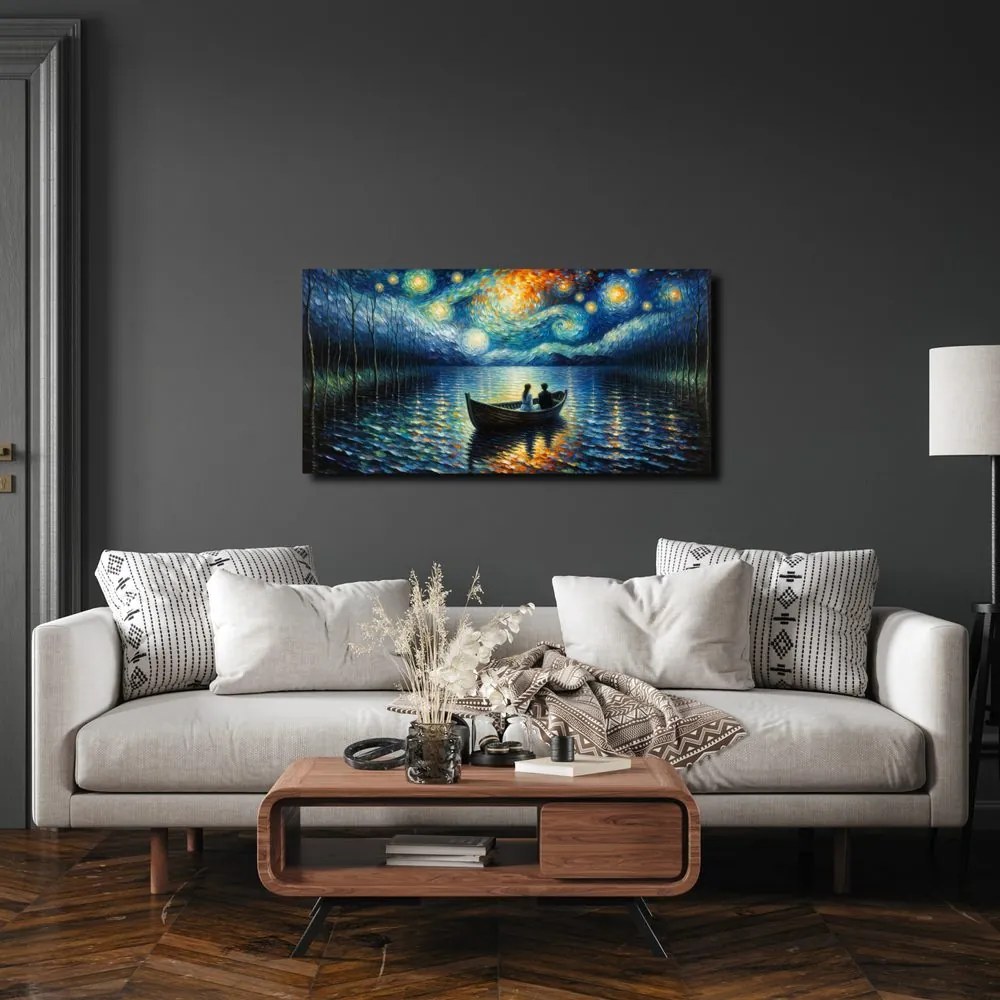 Quadro su tela – Calma serale sulla superficie