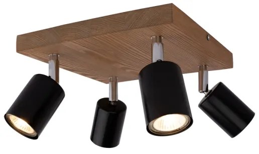 Spot-Light DO2910451 - Faretto da binario MANARA 4xGU10/5W/230V pino