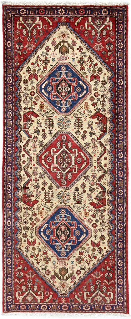 Gashghai Tappeto persiano 90x210 (Iran) Annodato A Mano