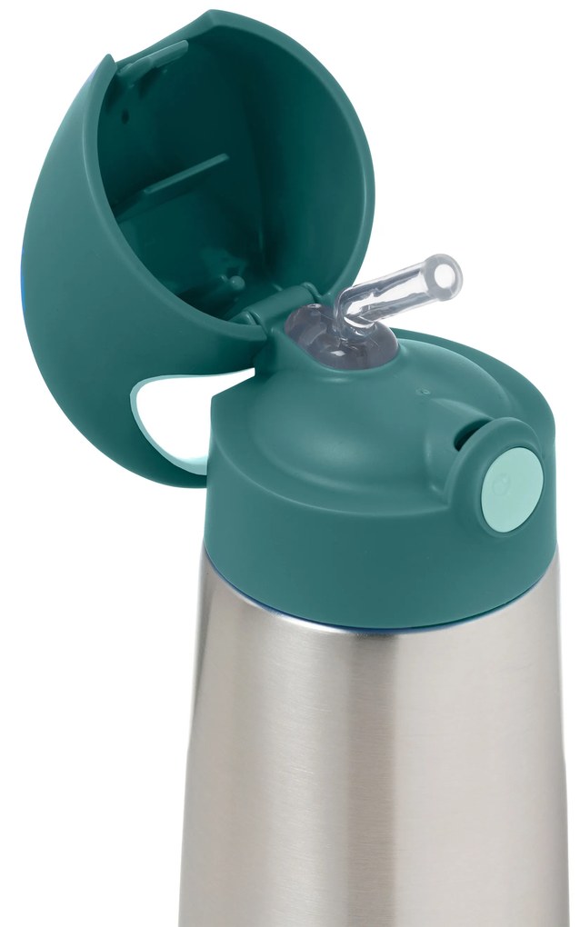 Bottiglia termica con cannuccia 500 ml – emerald forest